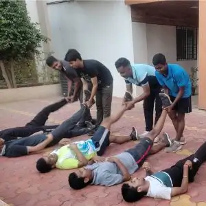 Physical training in IMU CET Coaching at Eduspirit Defence Academy, Pune